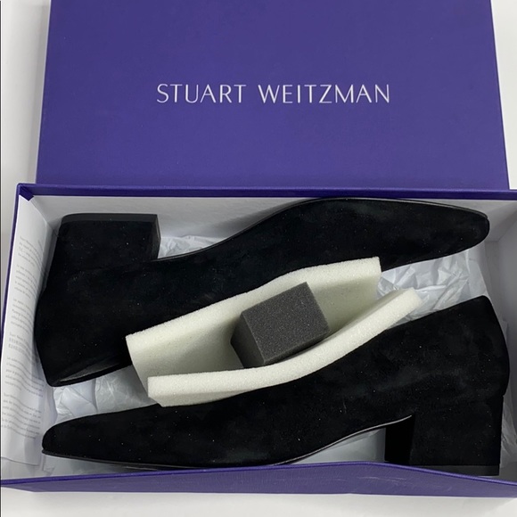 Stuart Weitzman Shoes - STUART Weitzman Black Suede Shoes MILLER UW61701